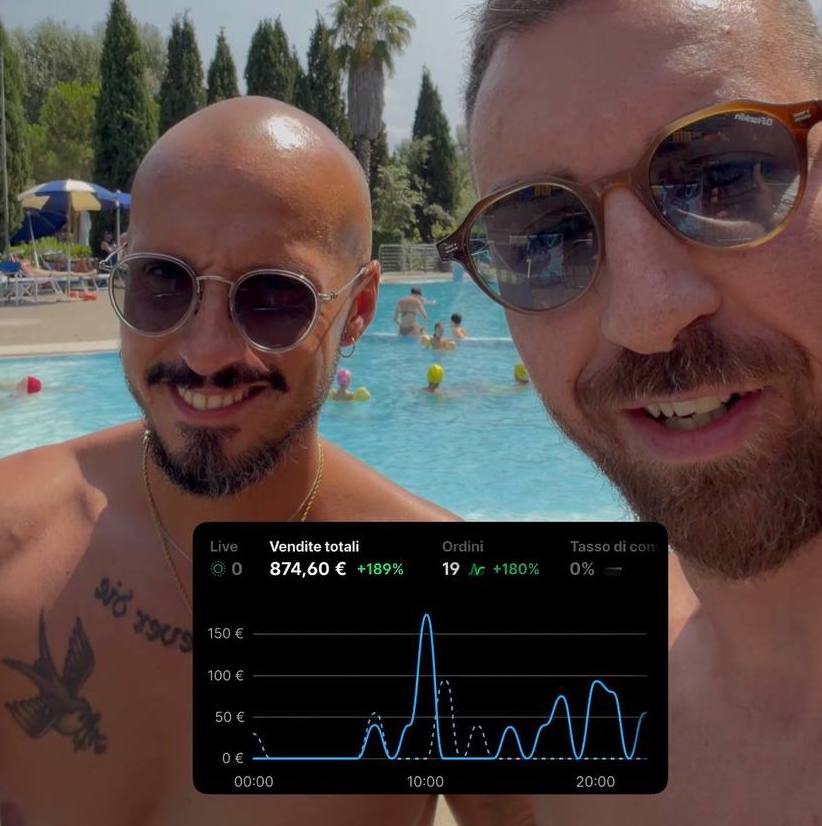 Giovanni e Mario — piscina